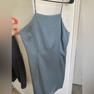 ABERCROMBIE ALINE HALTER SLIP DRESS